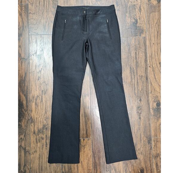 Theory Size 4 Black Pants Flared - Picture 1 of 3